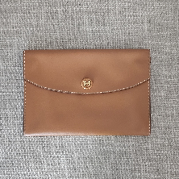 SOLD. Hermes Rio Clutch - Picture 1 of 9